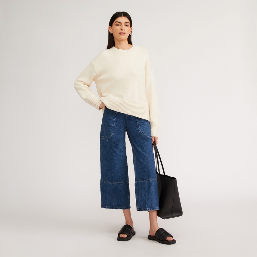 EVERLANE Way-High Gardener Cropped Jean